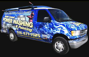 Gold Coast Power Washing Van