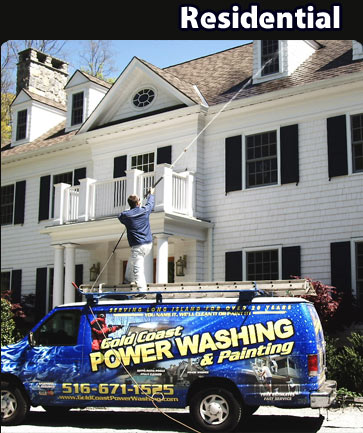 residential power washing long island
